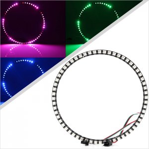 NeoPixel Ring 60 LEDs - Smart 5050 RGB LED with Integrated Drivers