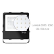 Slim EKO 200W LED Flood Light Fixture - Super Bright 34,000 Lumens - 500W MH Equivalent