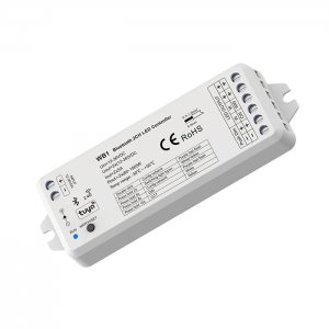 12-36VDC 2CH*5A Bluetooth & RF LED Controller WB1 (Tuya App)
