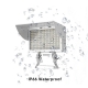 500W LED Stadium Light ENEC ERP TUV CB | Gray Lightweight Anti Glare Outdoor Sports Flood Light