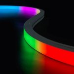 5m Digital Pixel RGB Neon Flex 24V 16×16 WS2811 Addressable RGB Neon Flex