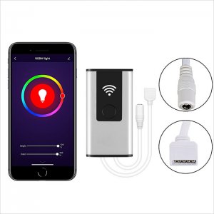 Wi-Fi RGBW LED Controller - Alexa/Google Assistant/Smartphone Compatible - 5 Amps/Channel