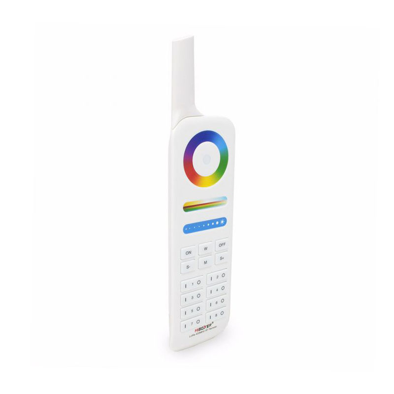 8-Zones RGB+CCT Smart Touch Remote LED Controller with Button