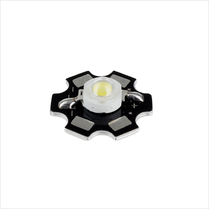 Fine cafeteria near Vollong 5W White High Power LEDs|VL-H01x5W|LEDs with PCB (Star / Mini)