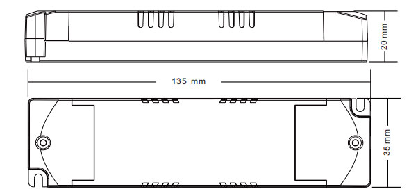 1 Channel 15W NFC Constant Current ZigBee Single Color LED Dimmable Driver SRP-ZG9105N-15CC100-700